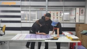 CanpacVN's team discuss printing solution